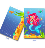 Zeemeermin Uitnodigingen (8st)