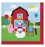 Servetten farmhouse fun (18st)