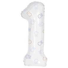 Nijntje folieballon 1 jaar jongen - 106cm