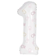 Nijntje folieballon 1 jaar meisje - 106cm