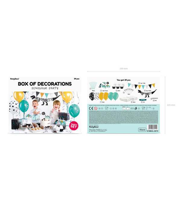 Dinosaurus Verjaardag Set