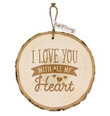 Boomschijf Hanger I love you