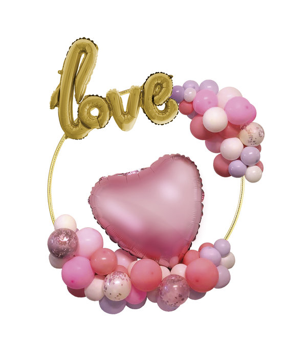 Valentijn Ballonnenring Goud (60cm)