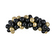 Ballonnenboog Set Chique Zwart/Goud (2m)