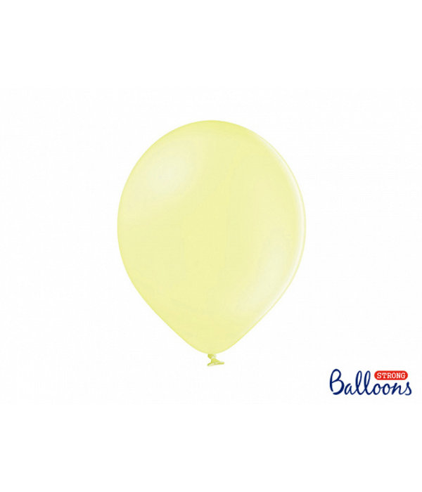 Ballonnen Lichtgeel Pastel (100st)