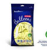 Ballonnen Lichtgeel Pastel (100st)