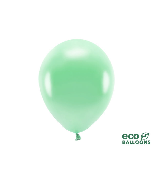 Ballonnen Metallic Mint Premium Organic (100st)