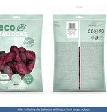 Pastel Ballonnen Dieprood Premium Organic (100st)