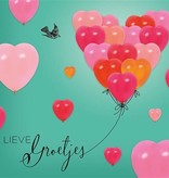 Valentijnskaart Hartjes Ballonnen
