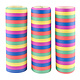 Set 3 Rollen papieren serpentines 5 kleuren