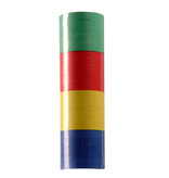 Rol papieren serpentines 4 kleuren