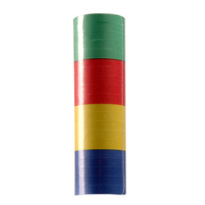 Rol papieren serpentines 4 kleuren