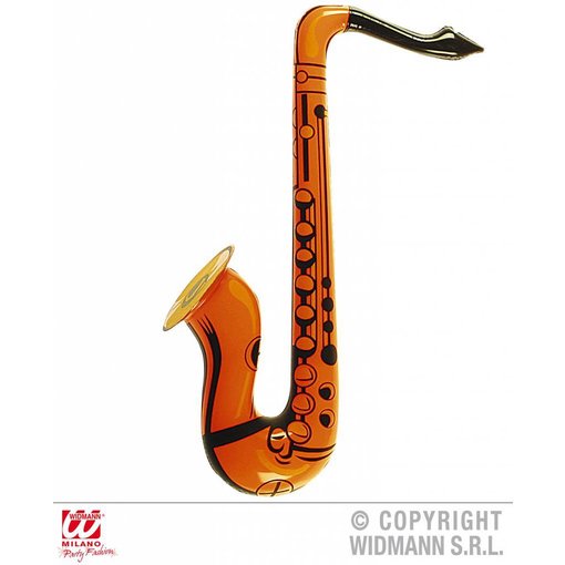 Opblaasbare Saxofoon oranje