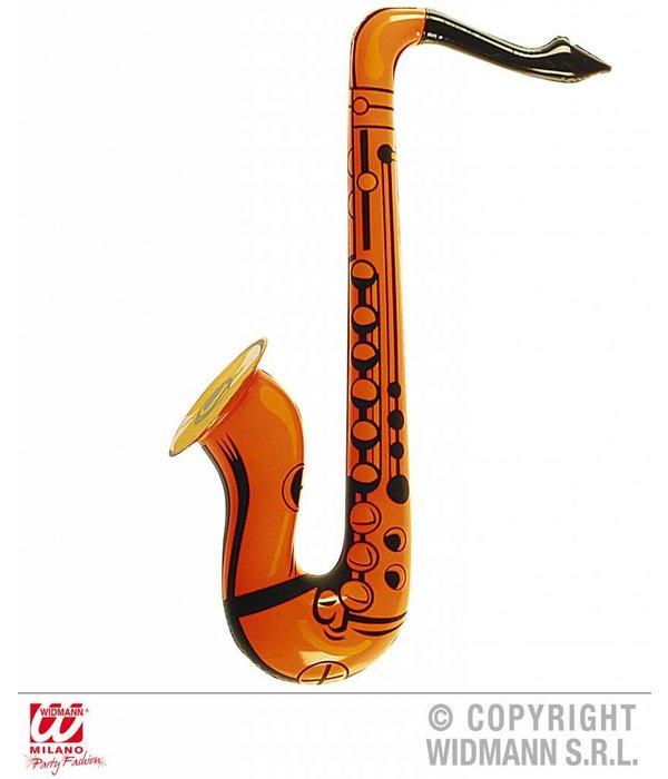 Opblaasbare Saxofoon oranje