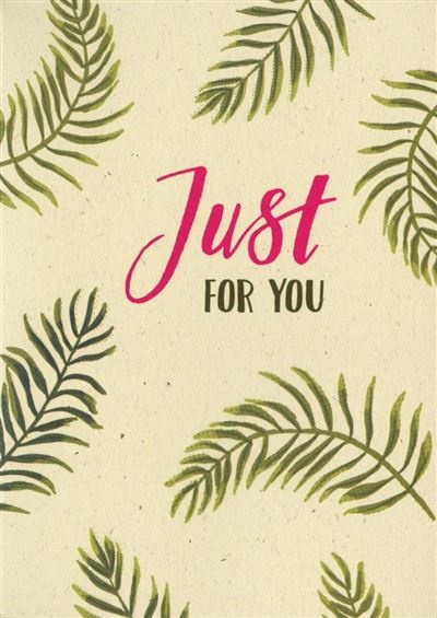 Valentijnskaart &apos;Just For You&apos; afbeelding