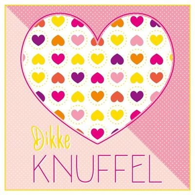 Valentijnskaart Dikke Knuffel