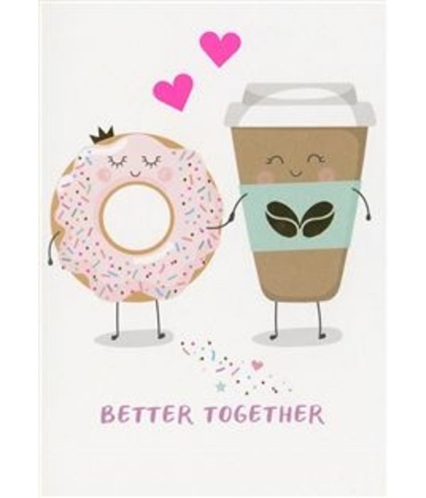 Valentijnskaart 'Better Together'