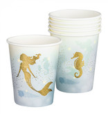 Gouden Zeemeermin Bekertjes Madison (10st)