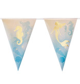 Zeemeermin Folievlaggenlijn (4m)