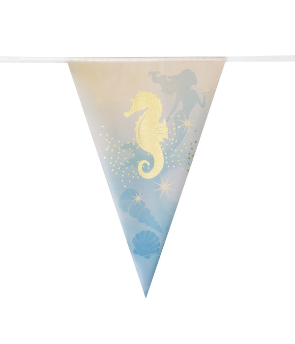 Zeemeermin Folievlaggenlijn (4m)
