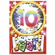 Wenskaart Verjaardag 10 Jaar Disco Party