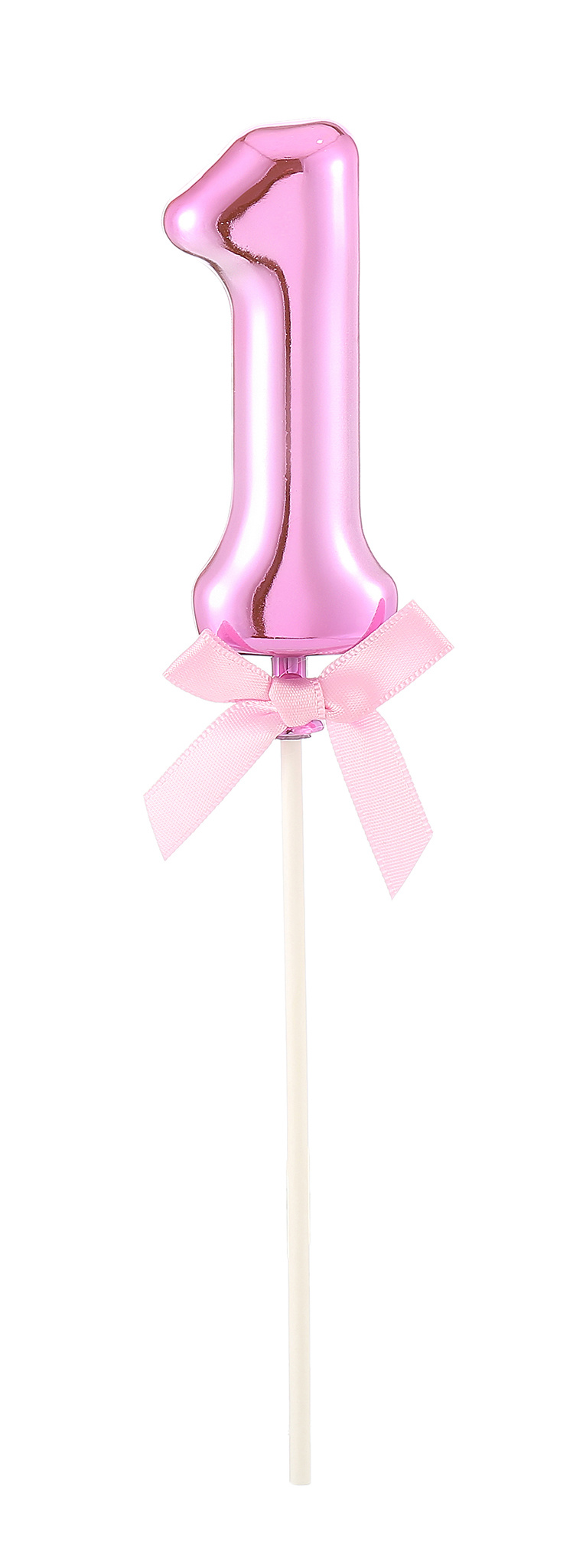 Taart Topper Cijfer 1 Roze