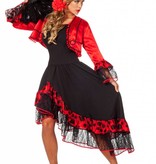 Spaanse verkleedkleding vrouw Carmen
