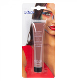 Schmink tube crème bruin op waterbasis -19 ml