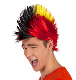 Pruik Punk Hanekam Belgie