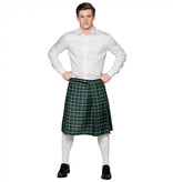 Schotse groene kilt