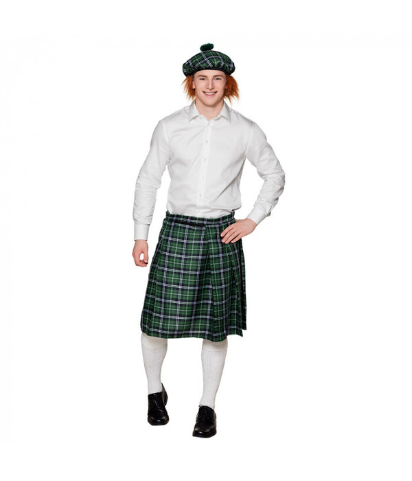 Schotse groene kilt