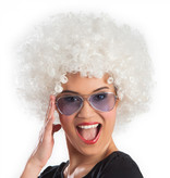 Afropruik wit