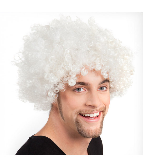Afropruik wit