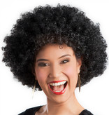 Pruik Afro zwart