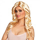 Pruik disco doll blond