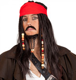 St. Pruik Tobias met bandana, snor en baard