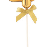 Taart Topper Cijfer 4 Goud