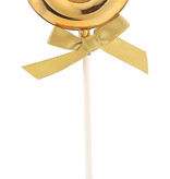 Taart Topper Cijfer 5 Goud