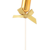 Taart Topper cijfer 7 Goud