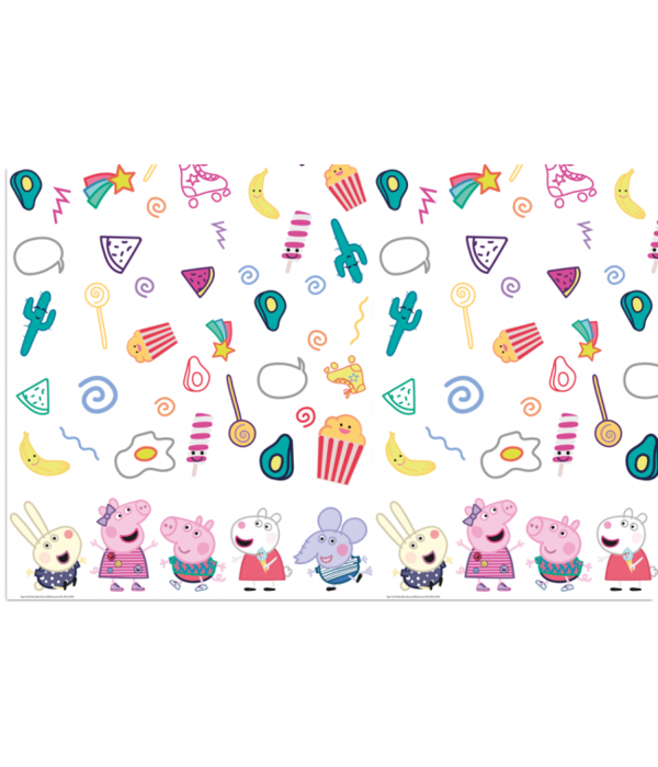 Peppa Pig tafelkleed - 120 x180cm