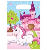 Unicorn Fantasy Uitdeelzakjes (6st)