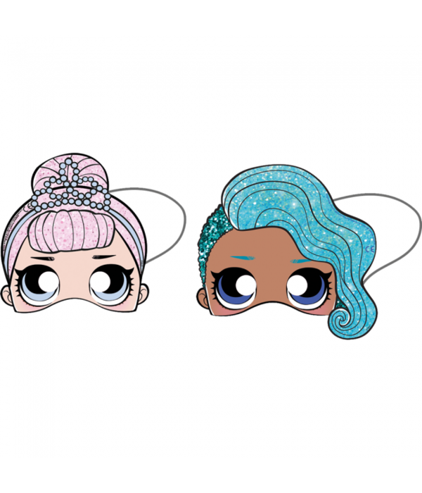 L.O.L Glitterati Maskers (6st)