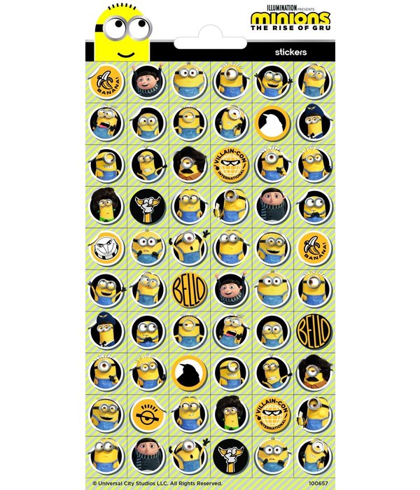 Minions Stickervel