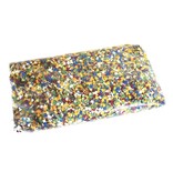 Confetti zak 1 kg gemengde kleuren