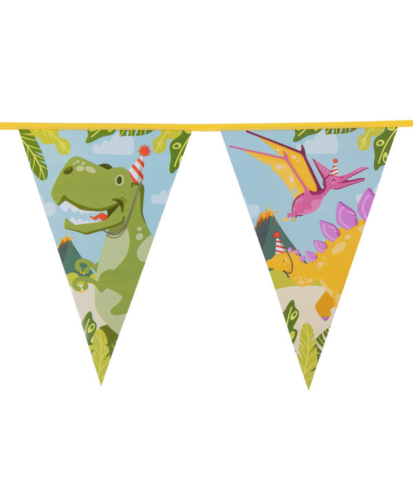 Vlaggenlijn Dino Party (6m)
