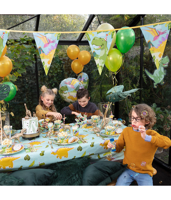 Vlaggenlijn Dino Party (6m)