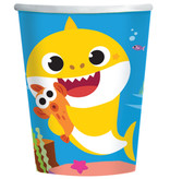 Feestbekers Baby Shark (8st)