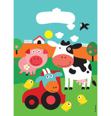 Uitdeelzakjes Boerderij Dieren (8st)