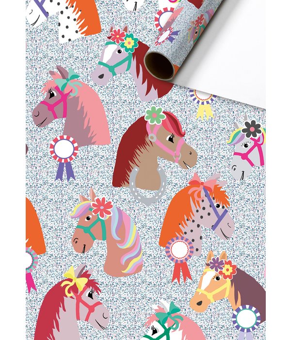 Rol Cadeaupapier Paarden