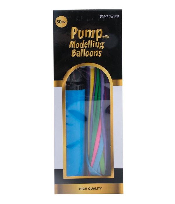 50 modelleer ballonnen met pomp